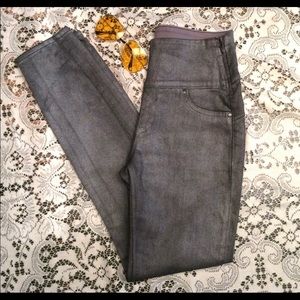 SPANX GREY SKINNY PANTS